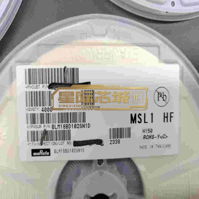 Murata Electronics BLM18BD102SN1D 图片2 Murata Electronics BLM18BD102SN1D 图片2