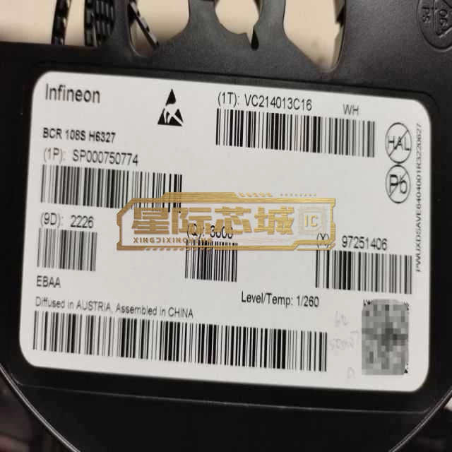 Infineon BCR108SH6327XTSA1 图片2