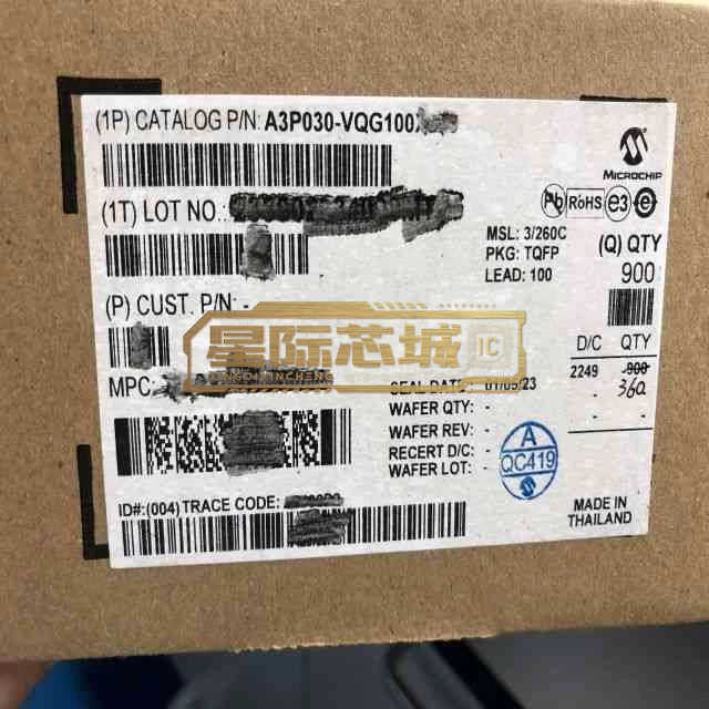 Microchip A3P030-VQG100 图片2 Microchip A3P030-VQG100 图片2