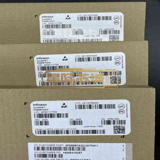 Infineon IPD90R1K2C3 图片6 Infineon IPD90R1K2C3 图片6