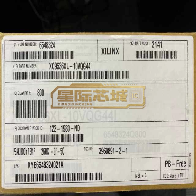 XC9536XL-10VQG44I