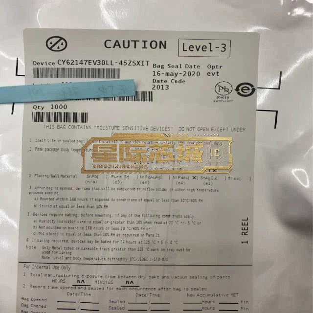 Infineon CY62147EV30LL-45ZSXIT 图片2