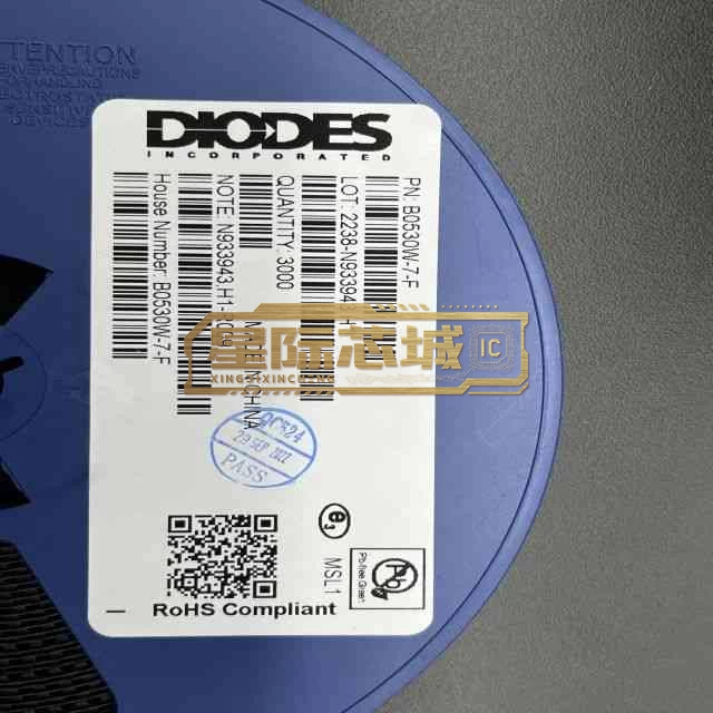 DIODES B0530W-7-F 图片2 DIODES B0530W-7-F 图片2