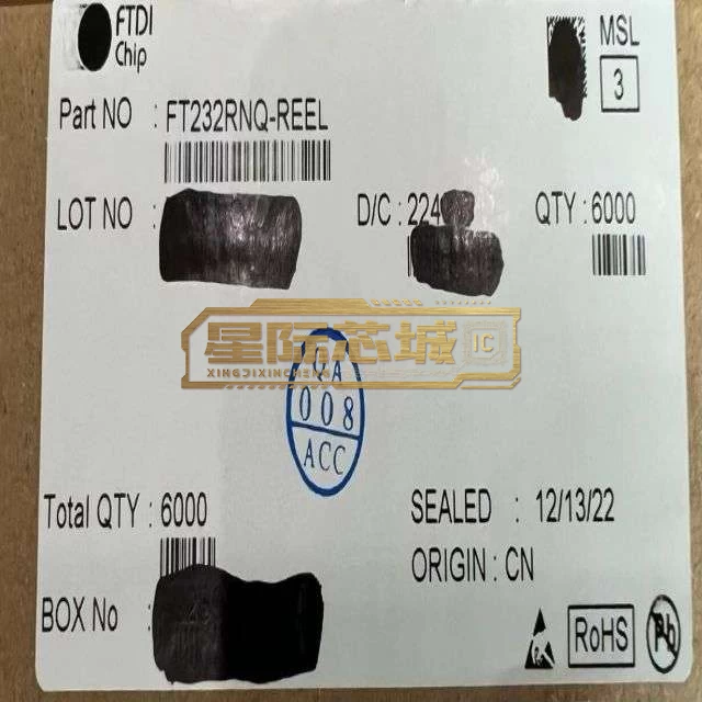 FTDI(飞特帝亚) FT232RNQ-REEL 图片2