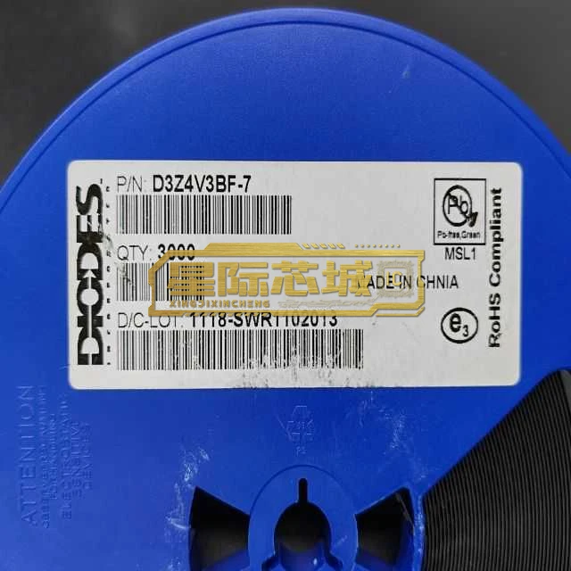 DIODES D3Z4V3BF-7 图片2 DIODES D3Z4V3BF-7 图片2