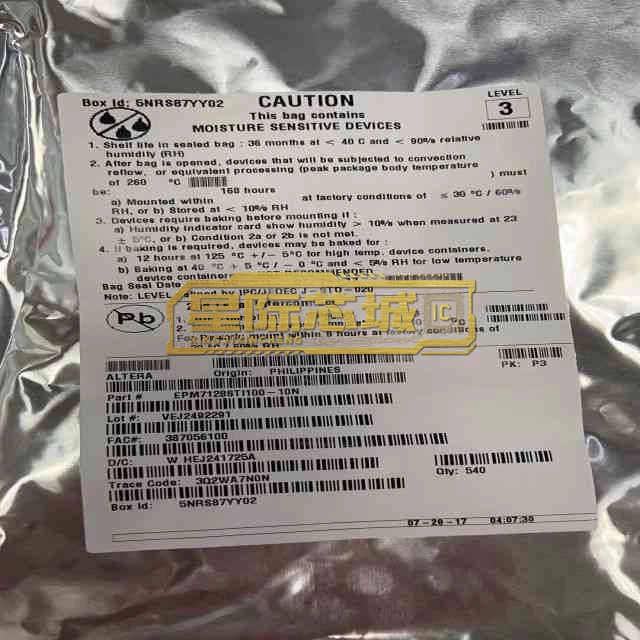 Intel EPM7128STI100-10N 图片2 Intel EPM7128STI100-10N 图片2