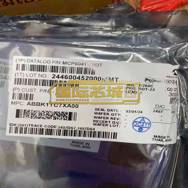 Microchip MCP6041T-I/OT 图片4